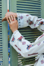 Ivory Oasis  Kaftan